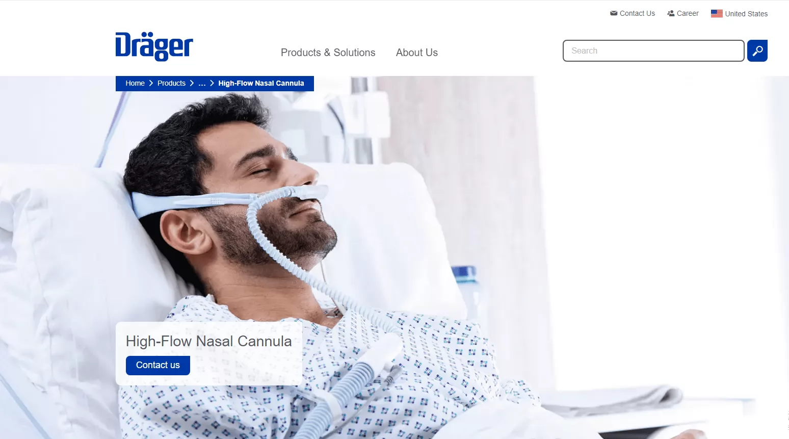 Drager nasal cannula